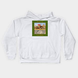 Cool Springs on Route 66 in Arizona Kids Hoodie